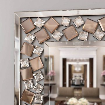 Зеркало Brillica Quadro BL800/1130-R18