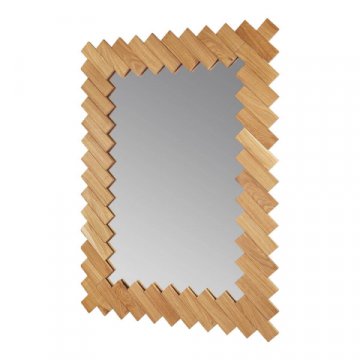 Зеркало Runden Дубовые планки V20083