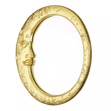 Зеркало Runden Месяц золото V20122