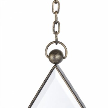 Зеркало Runden Ромб II золото/патина V20111