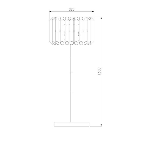 Торшер Bogates Castellie 01107/4