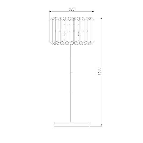 Торшер Bogates Castellie 01107/4