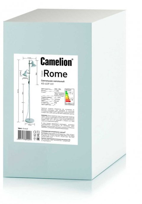 Торшер Camelion KD-432F C01 14552