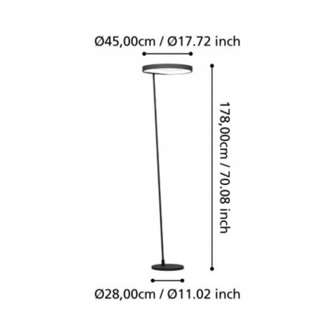 Торшер Eglo CAREDARA 390167