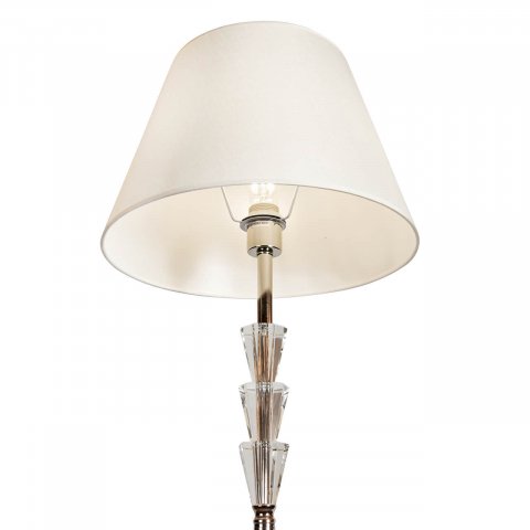 Торшер iLamp Alesti F2424-1 Nickel