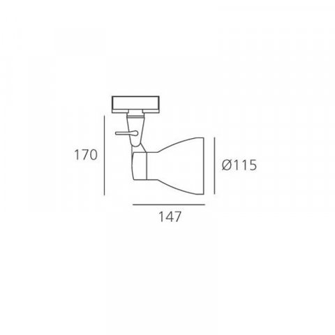 Трековый светильник Artemide Starship L162590