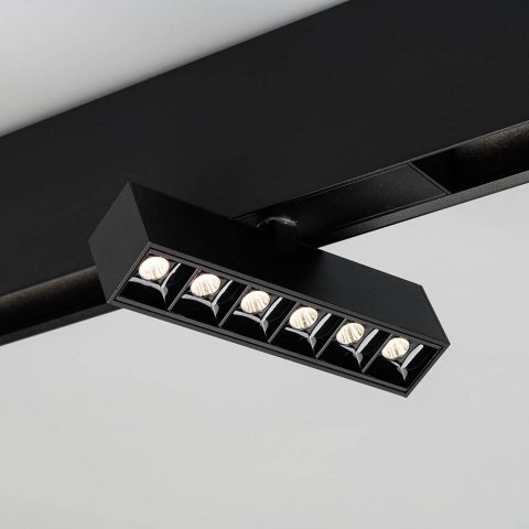 Трековый светодиодный светильник для магнитного шинопровода Arlight Mag-Laser-Fold-45-S160-6W Warm3000 026970