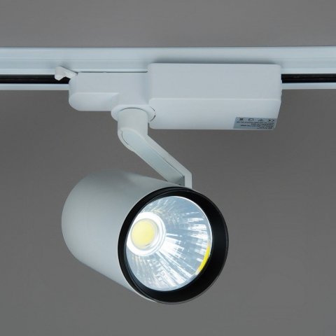 Трековый светодиодный светильник Elvan ST-01-18W-NH-Wh