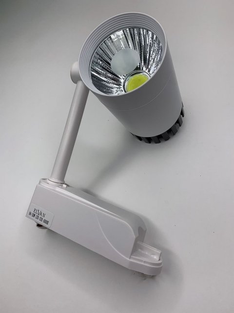 Трековый светодиодный светильник Elvan ST-04-20W-WH