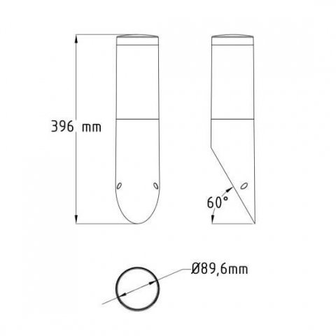 Уличный настенный светильник Horoz Орхидея 400-001-123 HRZ00002616