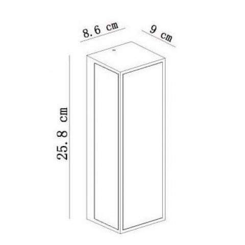 Уличный настенный светильник Lucide Dukan 15802/01/30