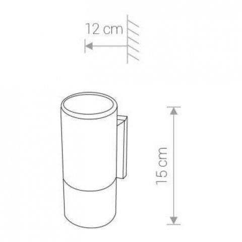 Уличный настенный светильник Nowodvorski Exe 8331