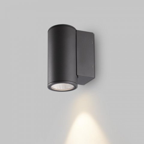 Уличный настенный светодиодный светильник Arlight LGD-Forma-Wall-R90-12W Warm3000 029976