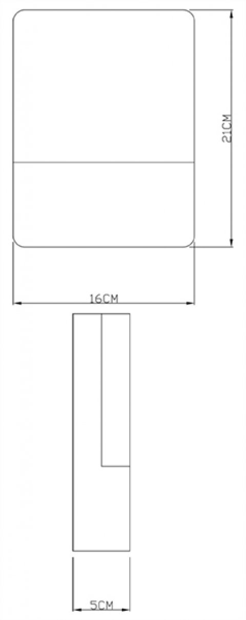 Уличный настенный светодиодный светильник Deko-Light Pictoris 731091