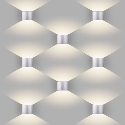 Уличный настенный светодиодный светильник Elektrostandard 1518 Techno LED BLADE алюминий a051741