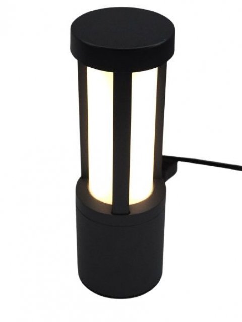 Уличный настенный светодиодный светильник Elvan PJ-1507/1-11.5W-WW-Gr