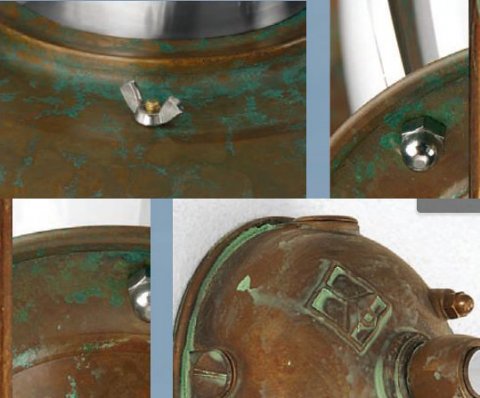 Уличный подвесной светильник Aldo Bernardi Astese 15008