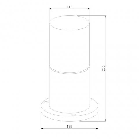 Уличный светильник Elektrostandard Roil 35125/S a055632