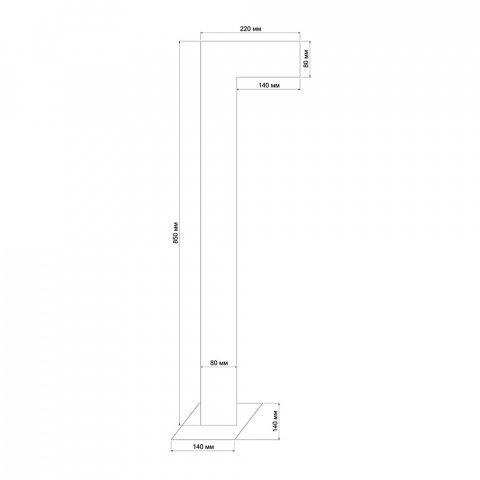 Уличный светильник Runden Тор II V10211