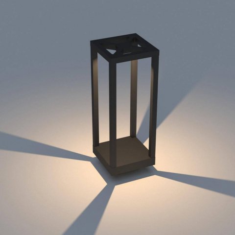 Уличный светодиодный светильник Arlight LGD-Path-Cub-H500B-12W Warm White 021800