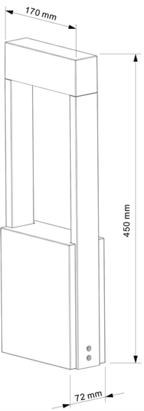 Уличный светодиодный светильник Deko-Light Chertan 733043