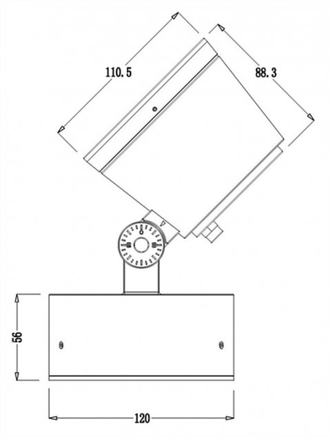 Уличный светодиодный светильник Deko-Light Colt 732109
