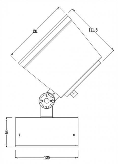 Уличный светодиодный светильник Deko-Light Colt 732110