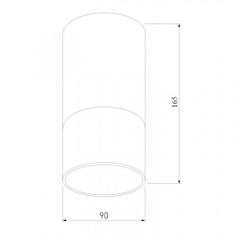 Уличный светодиодный светильник Elektrostandard Light Led 35139/H белый a057157