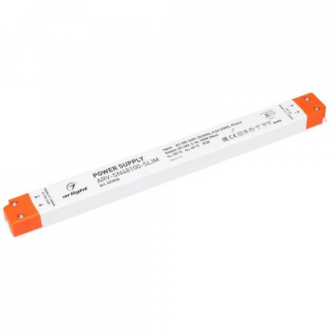 Блок питания Arlight ARV-SN48100-Slim 48V 100W IP20 2,1A 027836