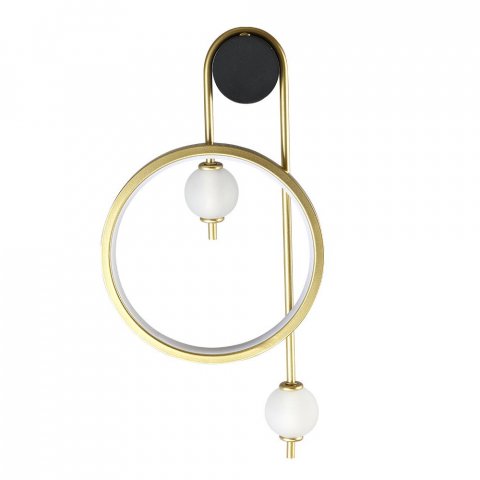 Бра Crystal Lux Rodrigo AP20W Led Black/Gold