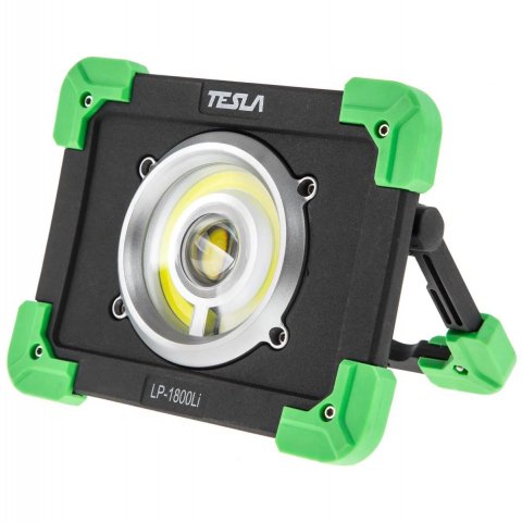 Фонарь-прожектор светодиодный Tesla аккумуляторный 220х140 1800 лм LP-1800Li