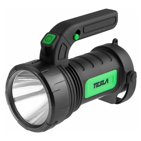 Фонарь-прожектор светодиодный Tesla от батареек 190х145 BLB