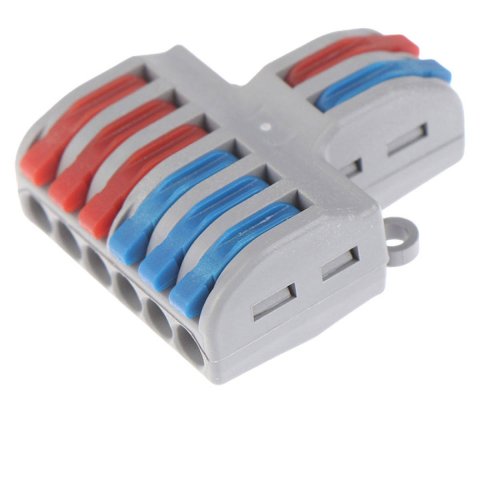 Клемма восьмиконтактная с 2-мя коммутируемыми линиями (25 шт.) True Energy Connect 250V, 32A 23533