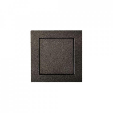 Кнопка звонка Liregus Epsilon антрацит 28-110