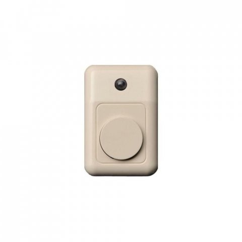 Кнопка звонка Liregus Retro с подсветкой кремовый омбре 28-671