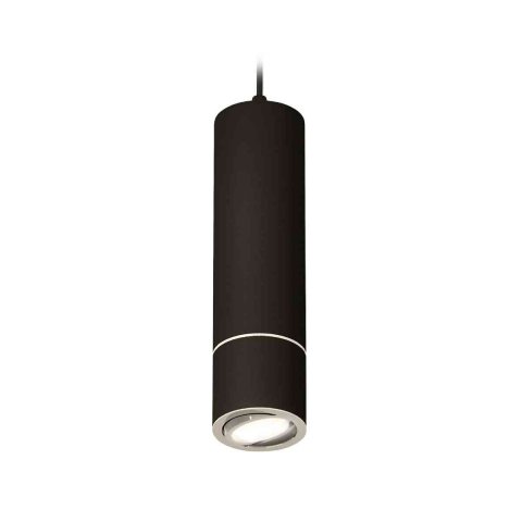 Комплект подвесного светильника Ambrella light Techno Spot XP7402040 SBK/PSL черный песок/серебро полированное (A2311, C7456, A2070, C7402, N7003)