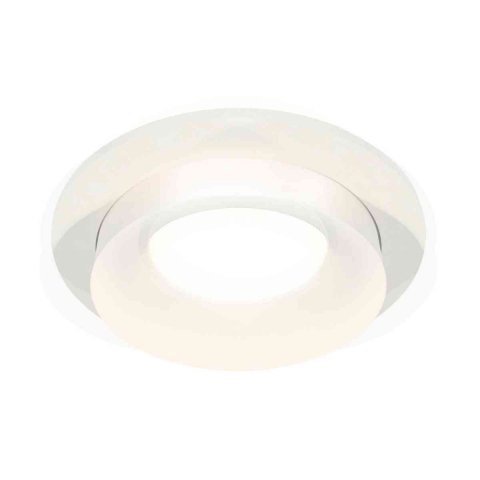 Комплект встраиваемого светильника Ambrella light Techno Spot XC7621044 SWH/FR белый песок/белый матовый (C7621, N7165)