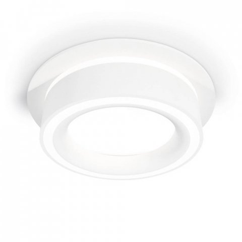 Комплект встраиваемого светильника Ambrella light XC8050018 SWH/FR белый песок/белый матовый GX53 (C8050, N8433)