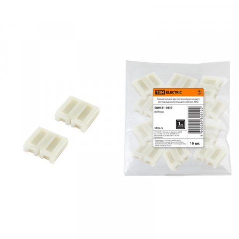 Коннектор прямой TDM Electric для светодиодных лент 8 мм SQ0331-0039