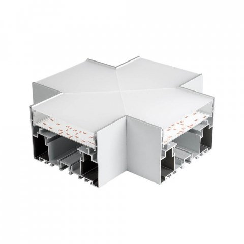 Коннектор X-образный Arlight S2-Line-10570-X90 крестовой 021271