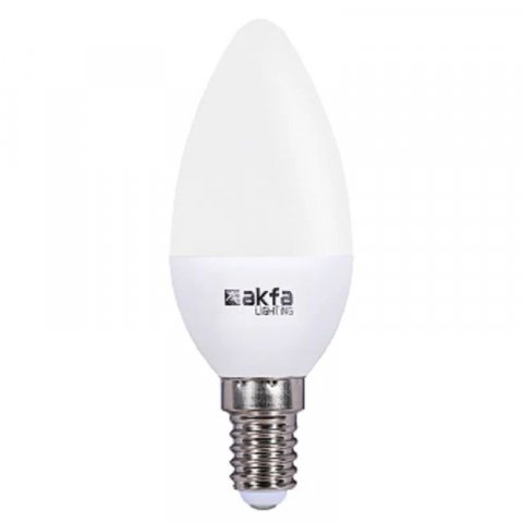 Лампа светодиодная Akfa Lighting E14 7W 4000K матовая FLLFL071431A