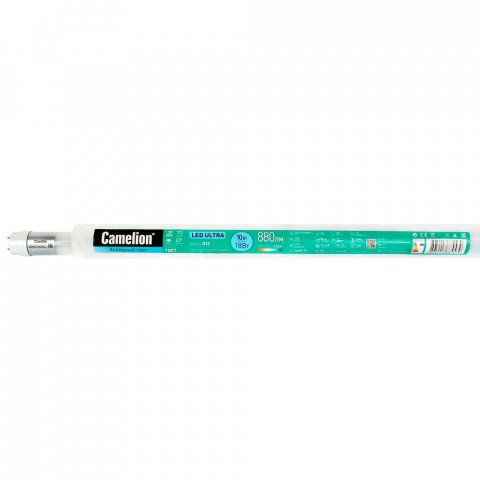 Лампа светодиодная Camelion G13 10W 4000K LED10-T8-60/840/G13 13720