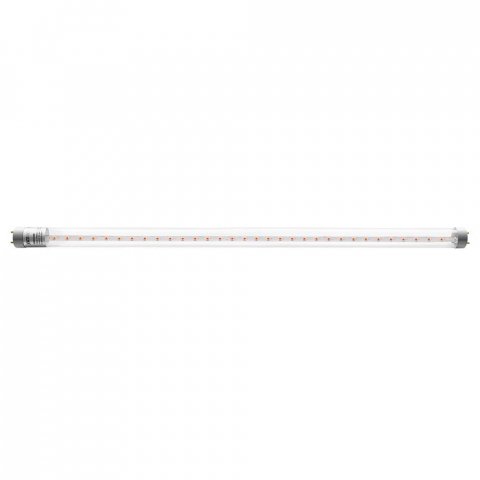 Лампа светодиодная для растений Jazzway Agro G13 8W прозрачная 5025899