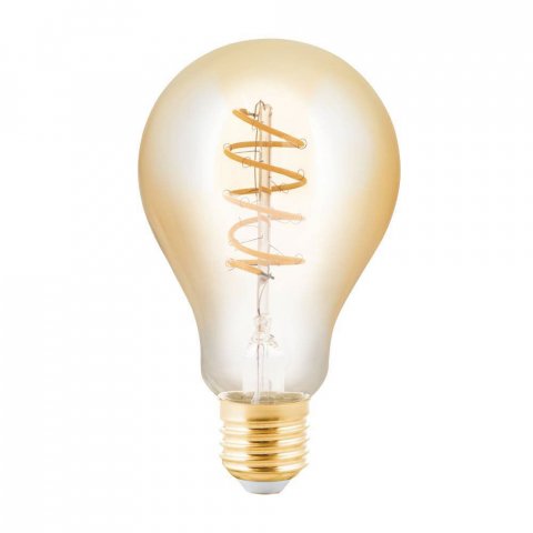 Лампа светодиодная Eglo E27 4W 2000K янтарная 11875