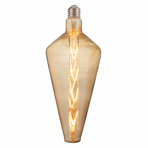 Лампа светодиодная филаментная E27 8W 2200К 001-052-0008 HRZ00002814