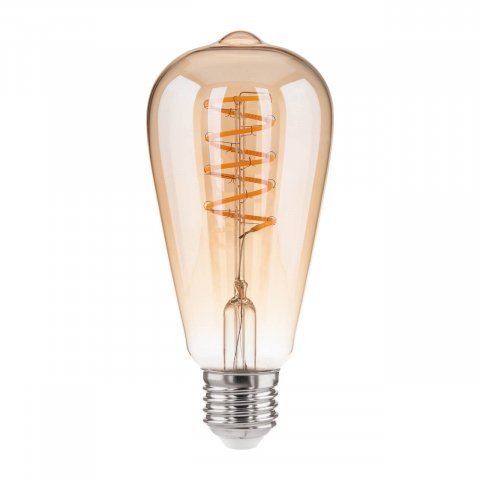 Лампа светодиодная филаментная Elektrostandard E27 8W 3300K прозрачная a048391