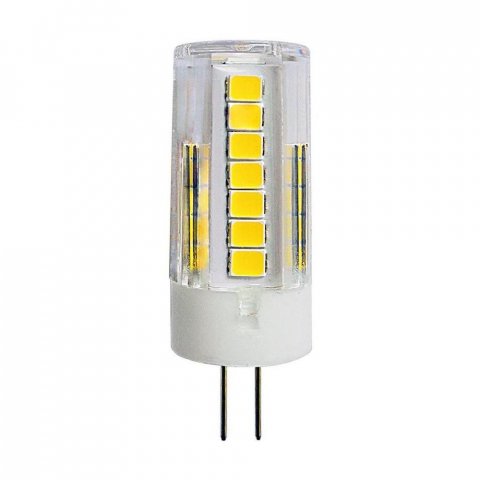 Лампа светодиодная Jazzway G4 5W 4000K прозрачная 5026391