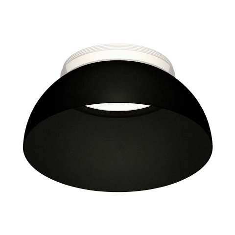 Насадка передняя Ambrella light DIY Spot SBK/FR черный песок/белый матовый N8141