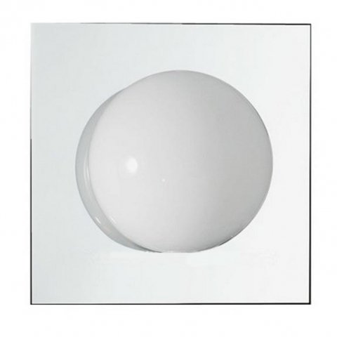 Настенно-потолочный светильник Rotaliana Bubble W1 nickel