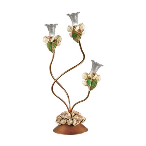 Настольная лампа MM Lampadari Roseto 6213/L3 V1909